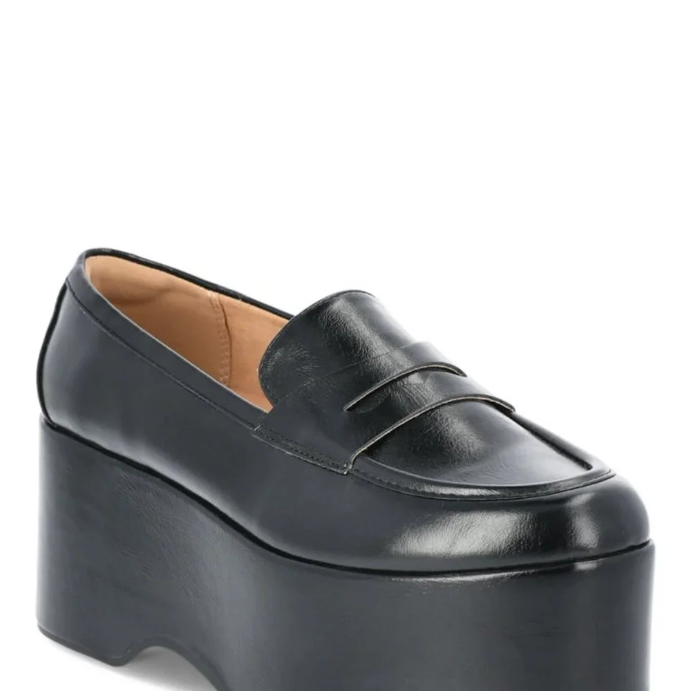Scoop NYC Women’s Size 9 Platform Penny Loafers NEW! - Picture 12 of 15